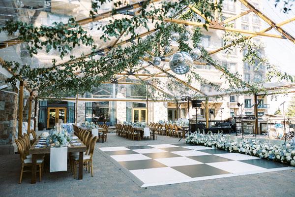 DIAMOND EVENT & TENT Salt Lake City, UT - Best Use of Clear Fabric